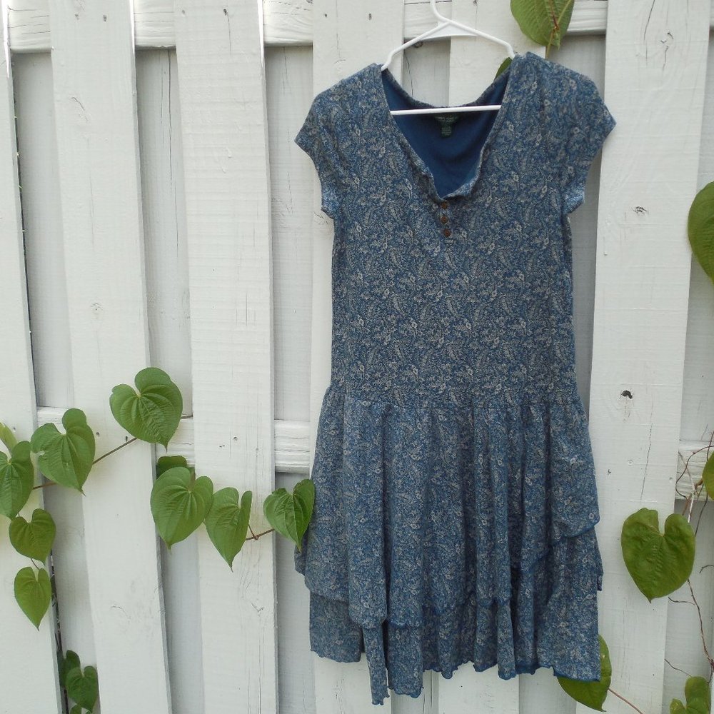 Bohemian Ralp Raluren Dress , Cottagecore
